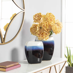 Simeonovgrad Navy Vase