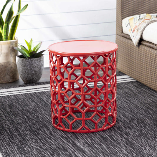Steyregg Bright Orange End Table