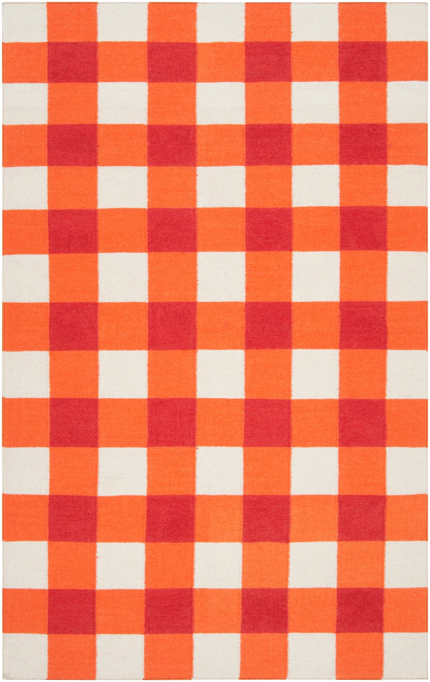 Gilbert Modern Orange Area Rug