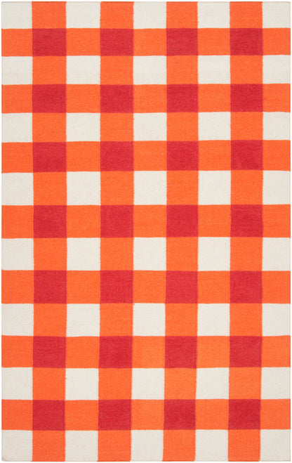 Gilbert Modern Orange Area Rug