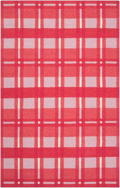 Gilbertown Modern Red Area Rug