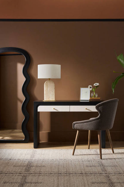 Deborah Modern Beige Table Lamp