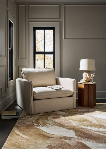 Marana Beige/Brown End Table