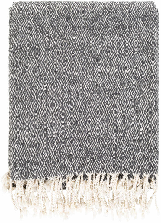 Hartl Medium Gray Throw