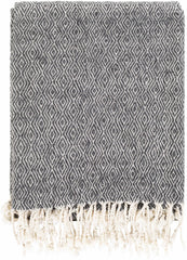 Hartl Medium Gray Throw