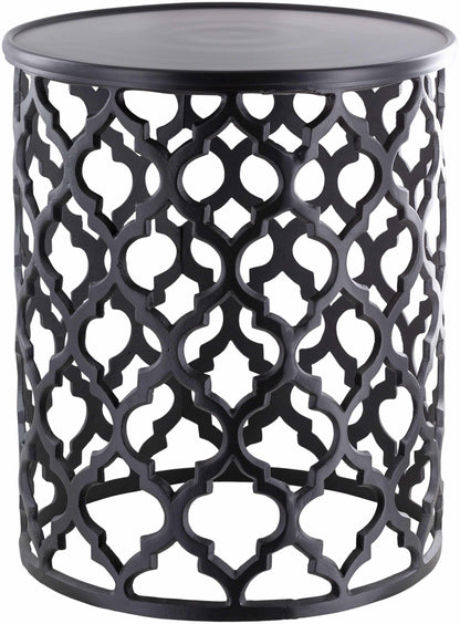 Pram Black End Table