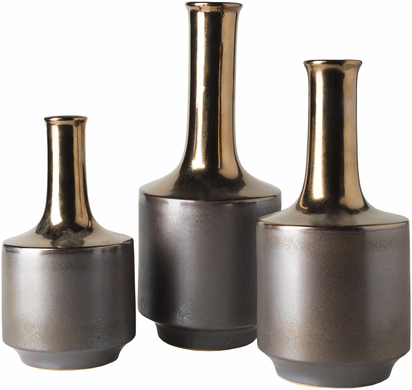 Tervel Charcoal Vase