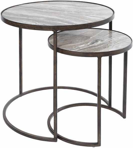Lech Gray End Table