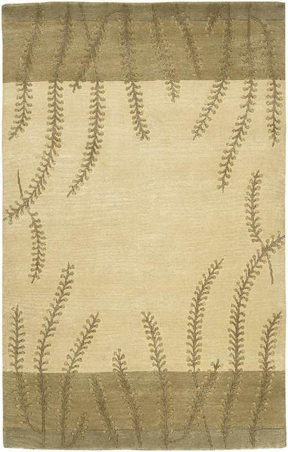 Harpersville Modern Beige/Brown Area Rug