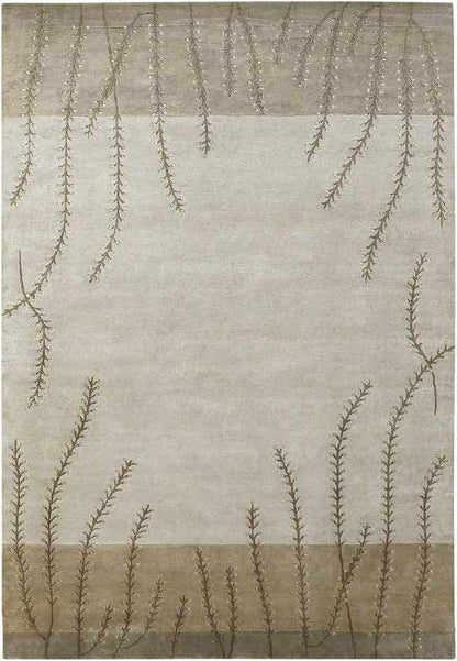 Harpersville Modern Beige/Brown Area Rug