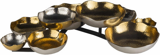 Krumovgrad Metallic - Silver Decorative Bowl