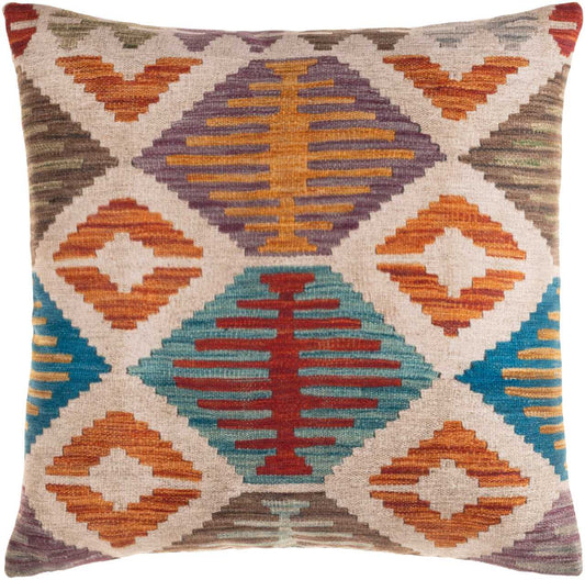 Hittisau Bright Orange Pillow Cover