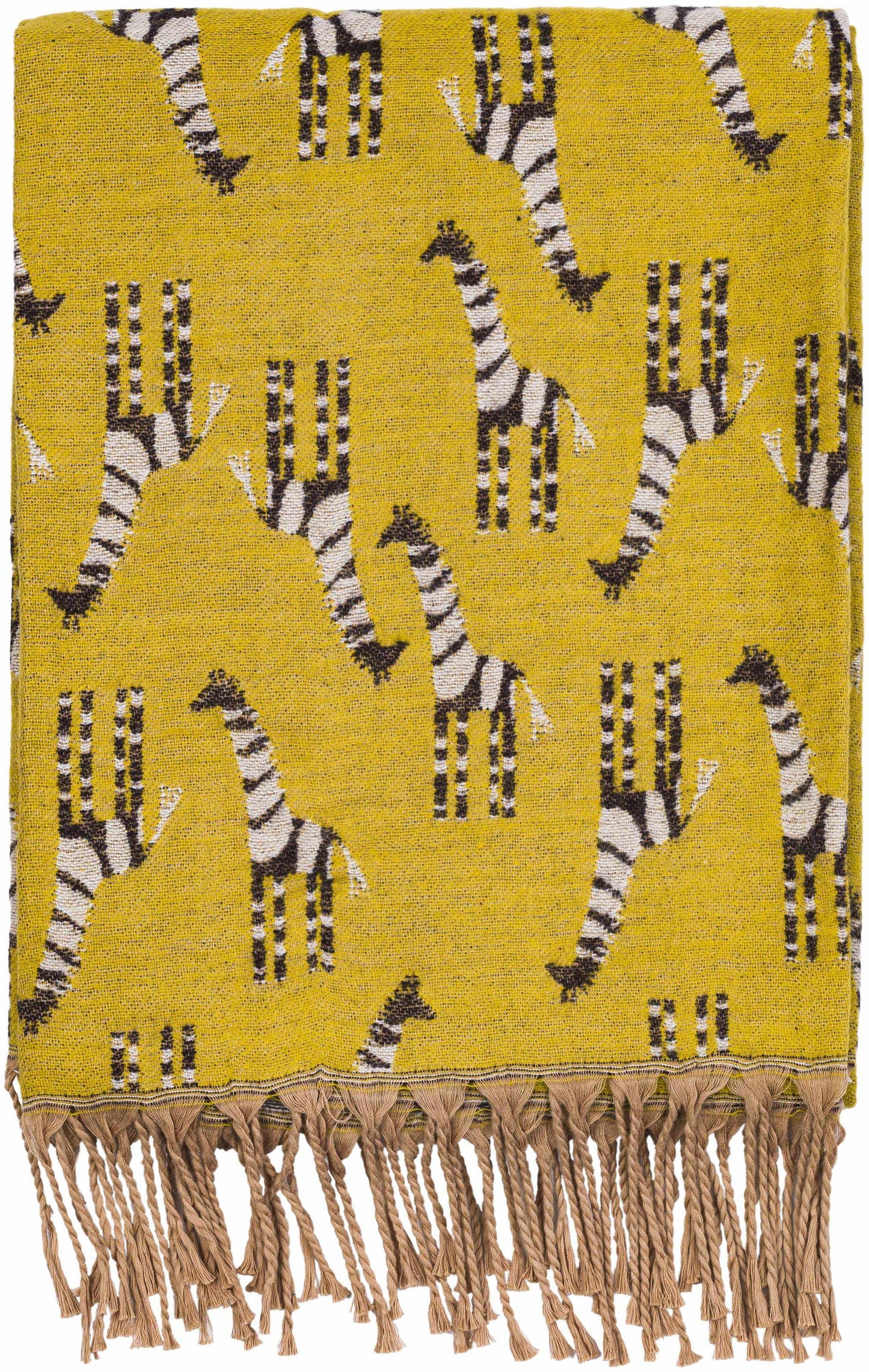 Tollet Mustard Throw