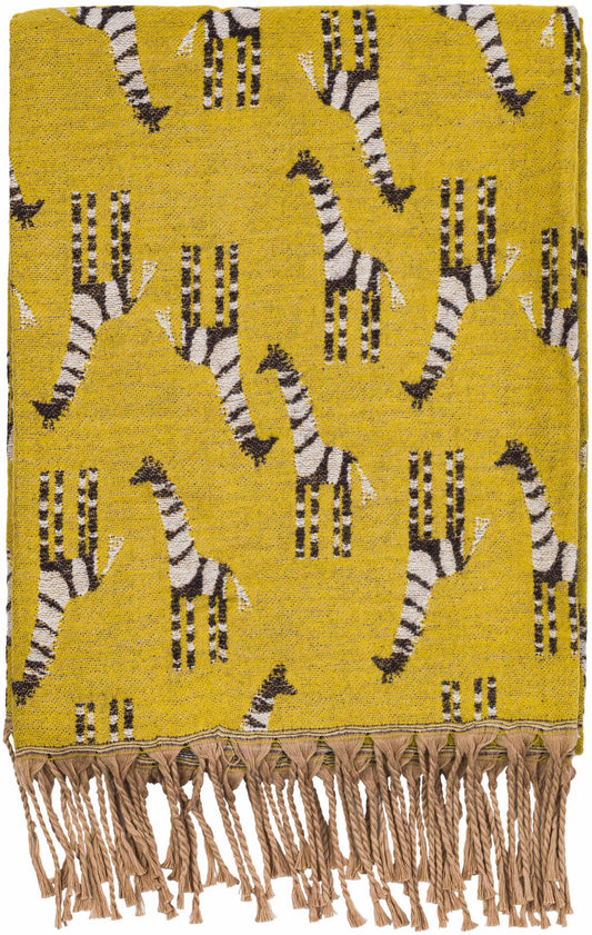 Tollet Mustard Throw