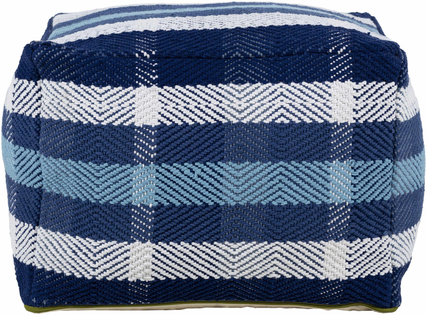 Rohrenbach Dark Blue Pouf