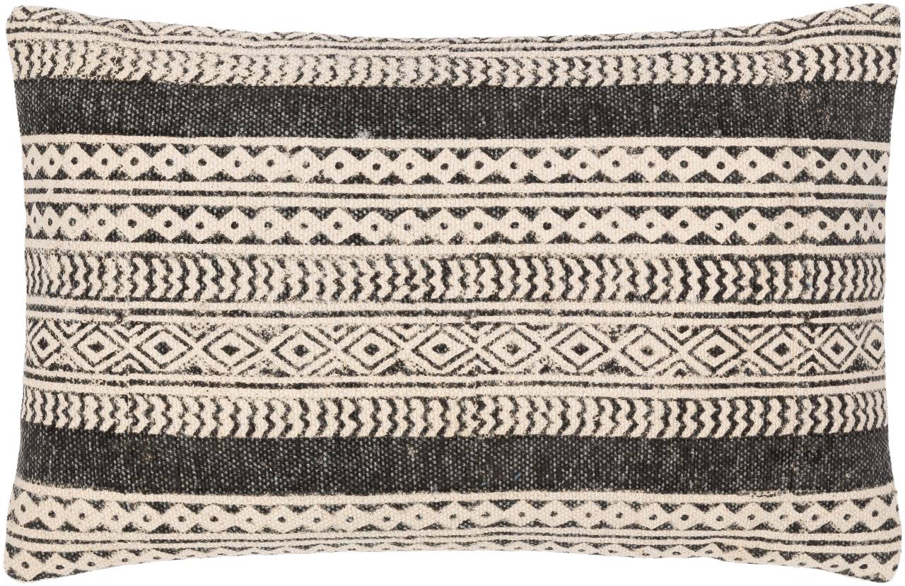 Sarleinsbach Black Pillow Cover