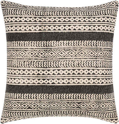 Sarleinsbach Black Pillow Cover