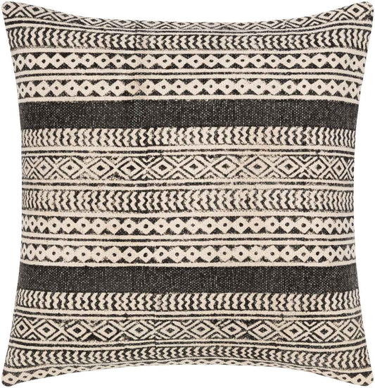 Sarleinsbach Black Pillow Cover
