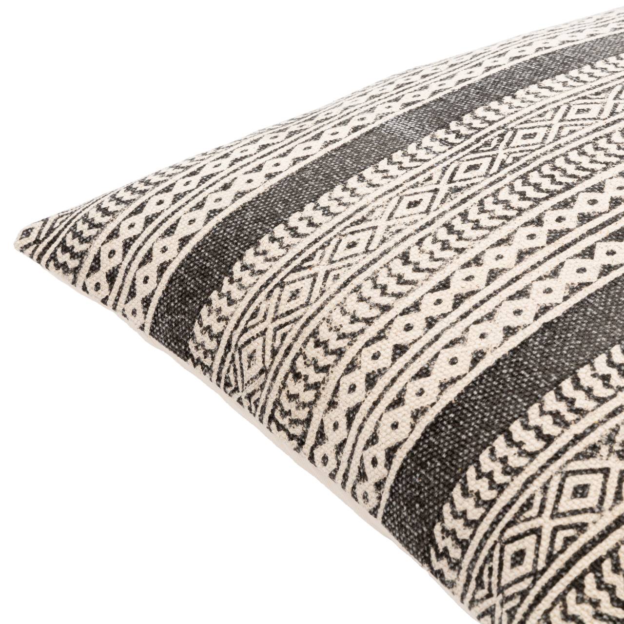 Sarleinsbach Black Pillow Cover