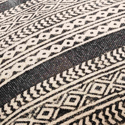 Sarleinsbach Black Pillow Cover