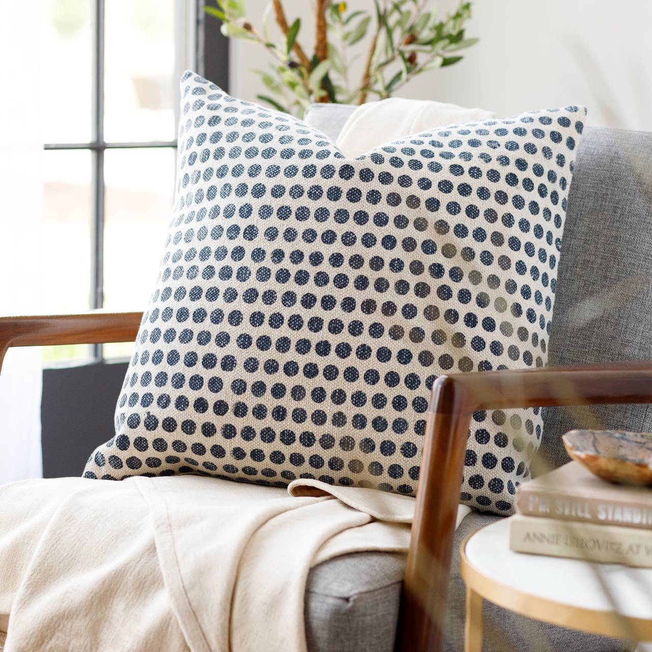Tragwein Denim Pillow Cover