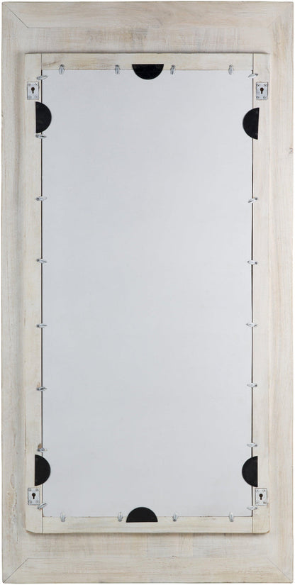 Glinden Traditional White Wall Mirror