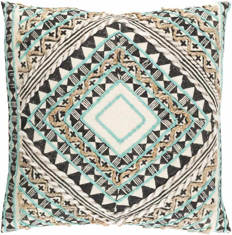 Magrette Mint Pillow Cover