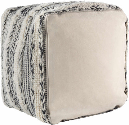 Raxendorf Black Pouf