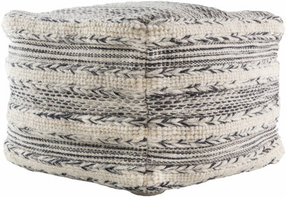 Raxendorf Black Pouf