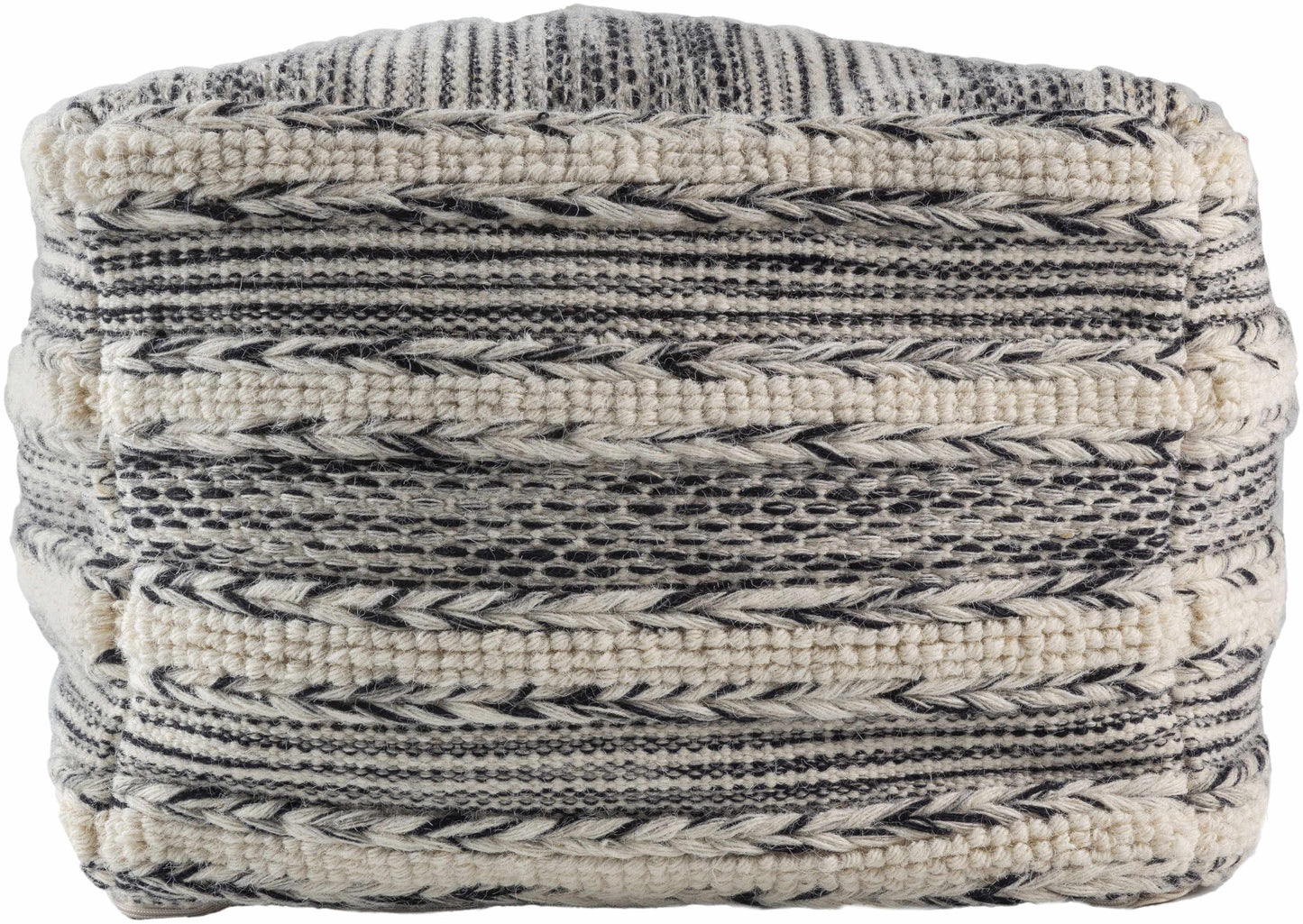 Raxendorf Black Pouf
