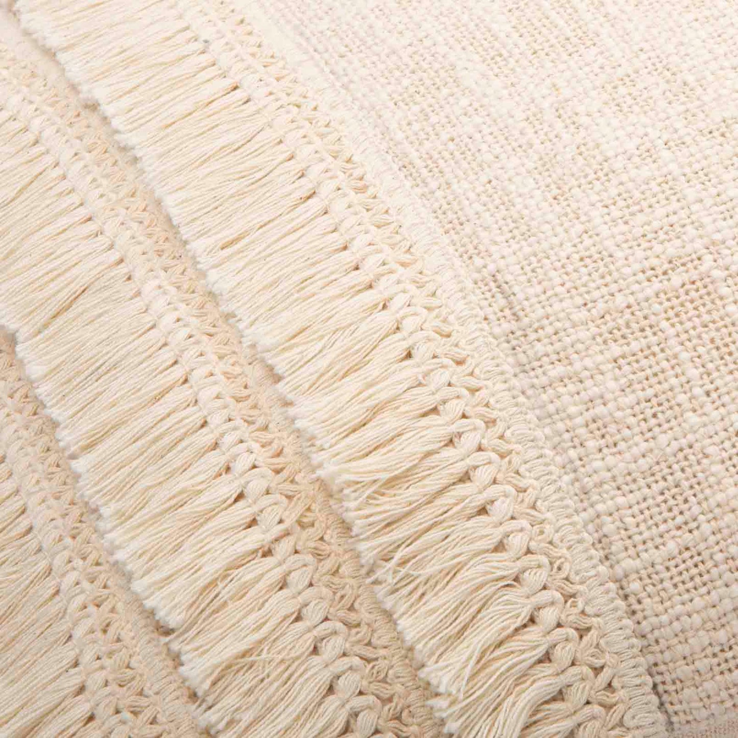 Mora Beige Pillow Cover