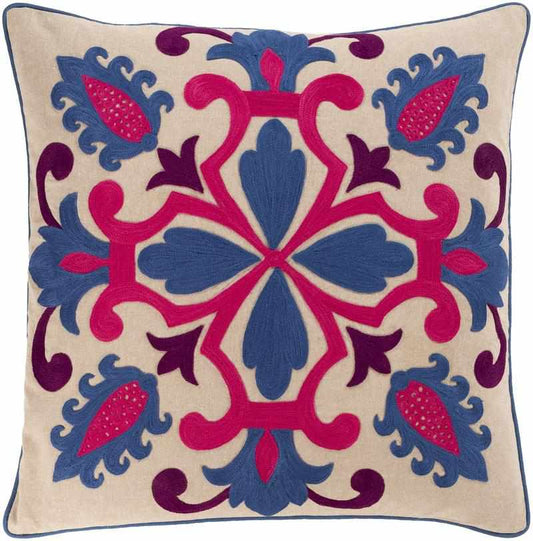 Ouwerkerk Dark Blue Pillow Cover