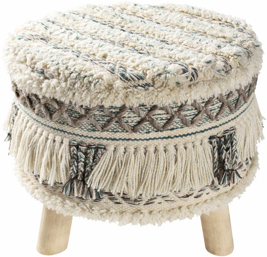 Vorchdorf Cream Ottoman