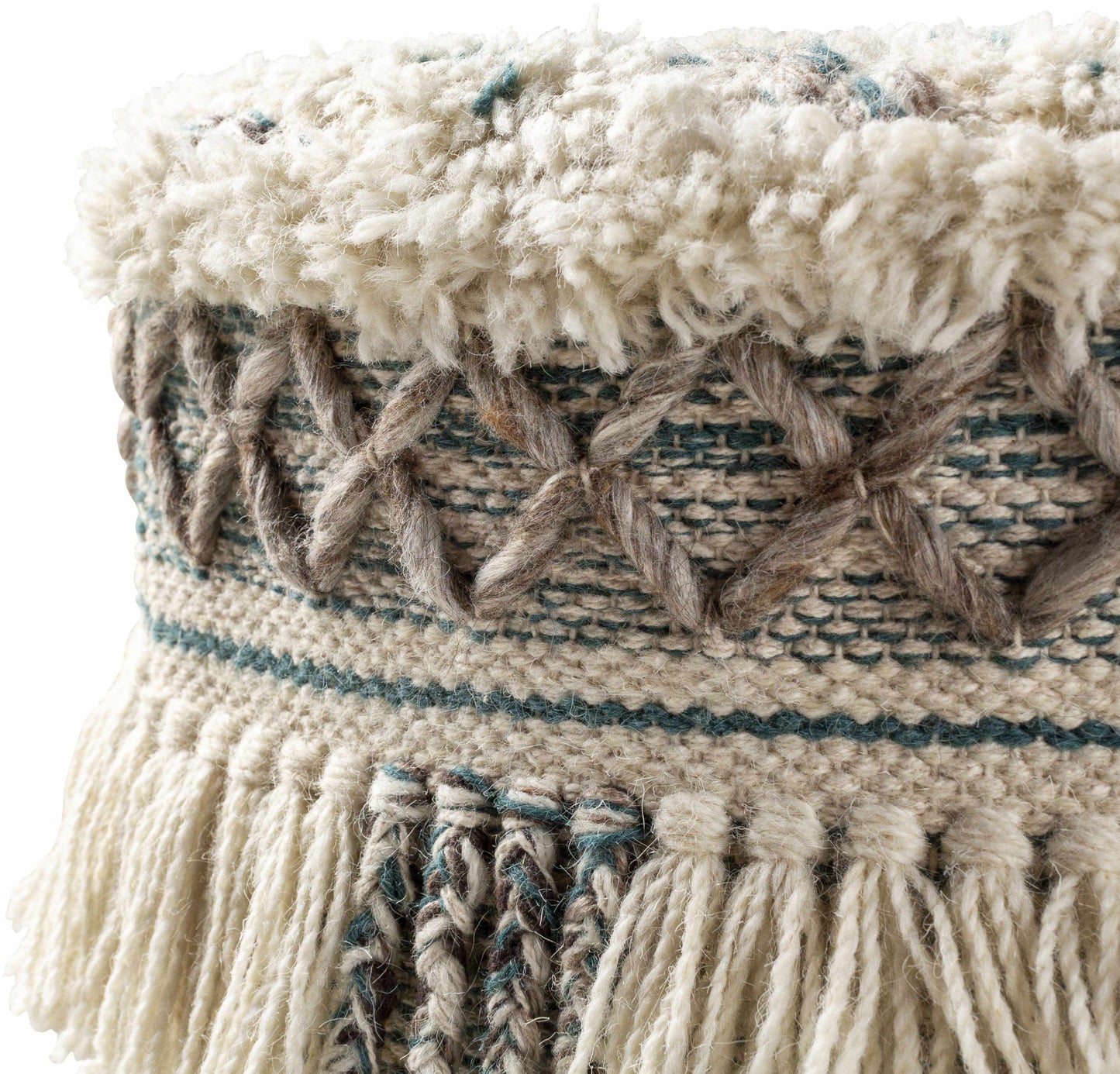 Vorchdorf Cream Ottoman