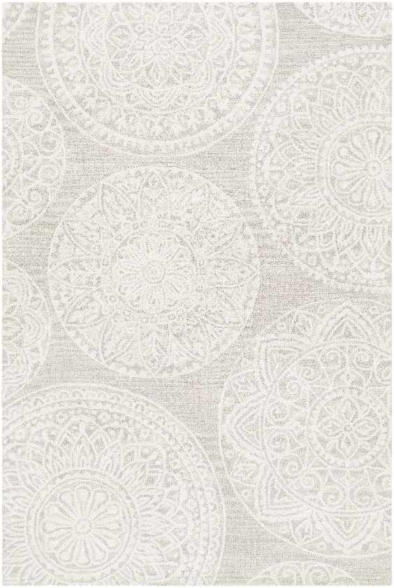 Newquay Traditional Taupe Area Rug
