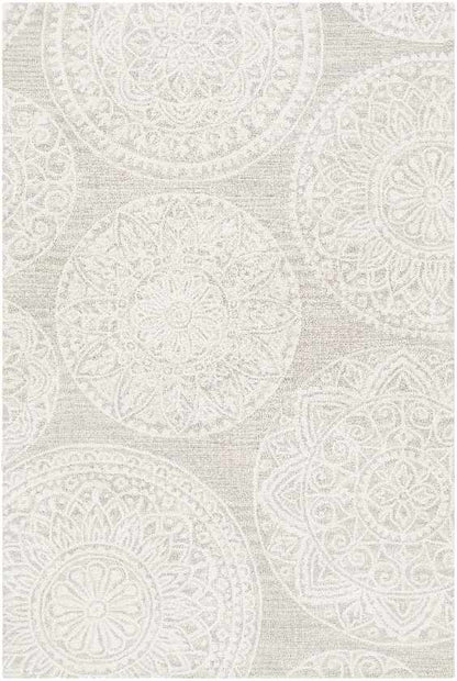 Newquay Traditional Taupe Area Rug