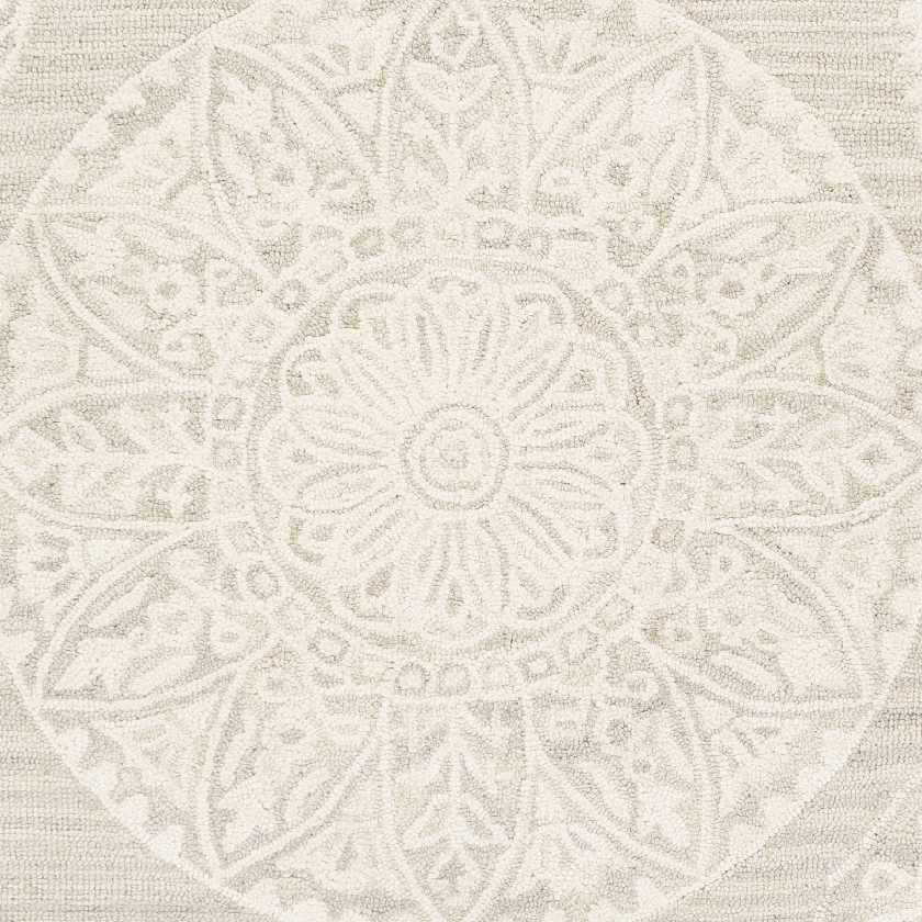 Newquay Traditional Taupe Area Rug