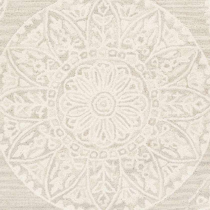 Newquay Traditional Taupe Area Rug