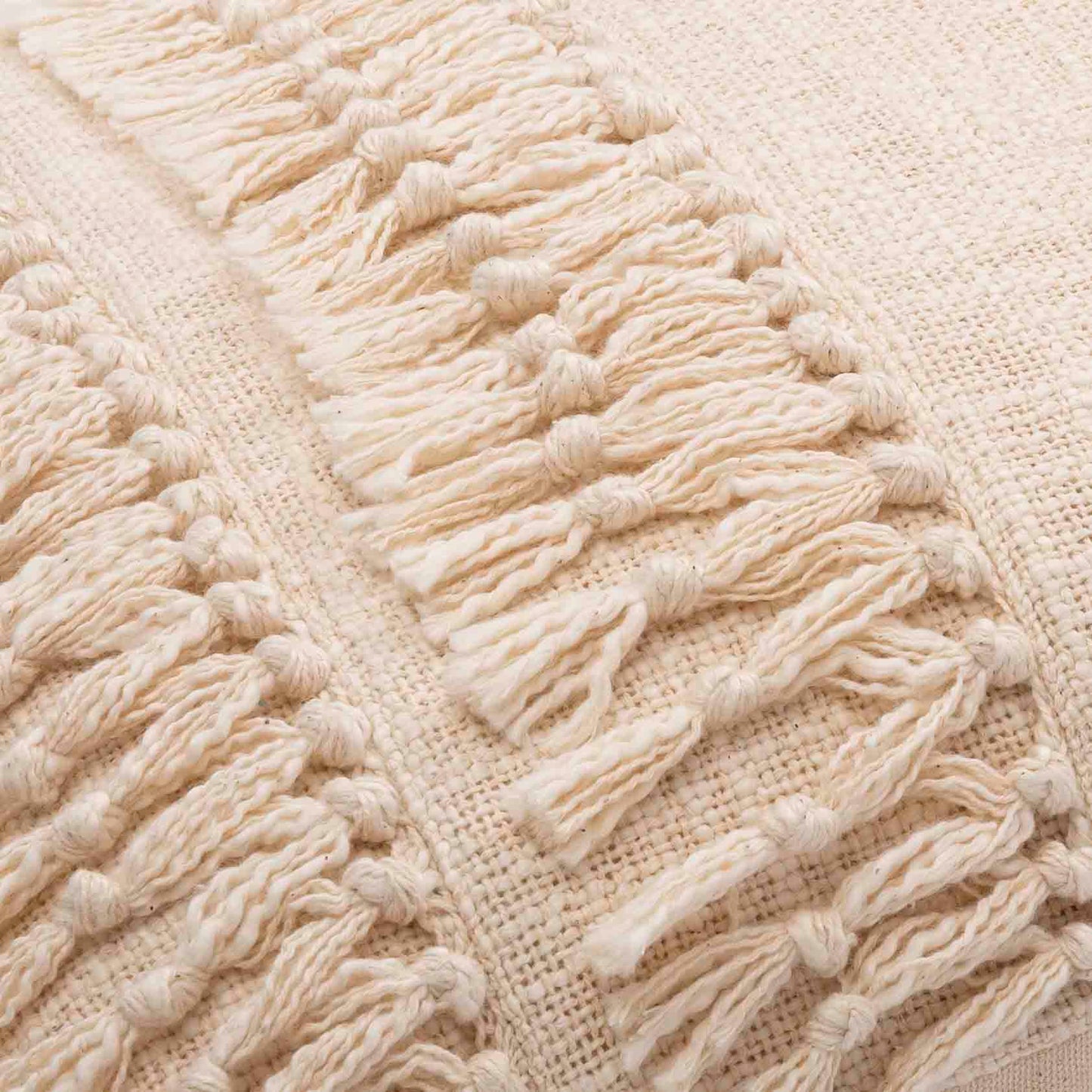 Potamos Cream Pillow Cover