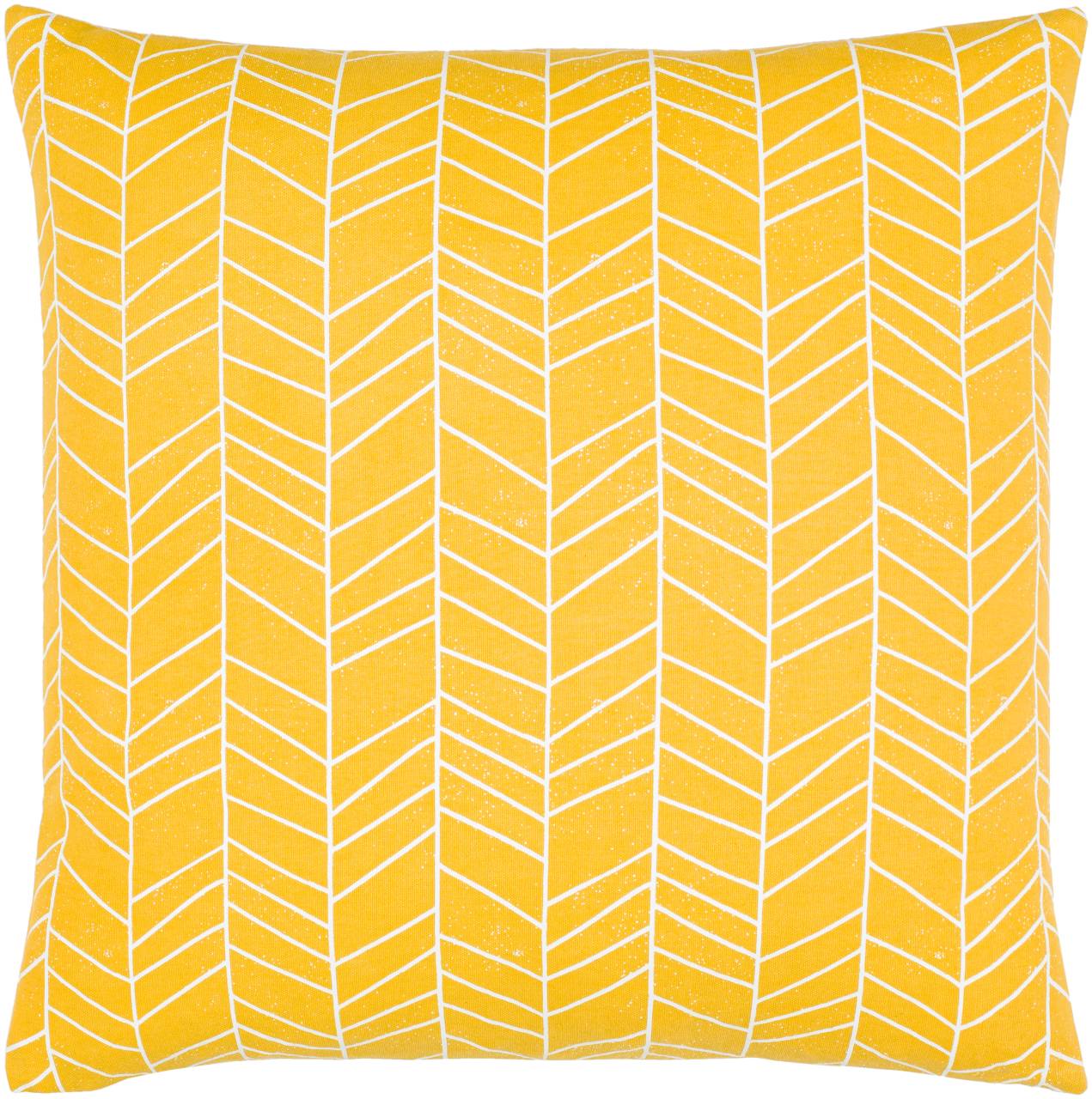 Asschat Bright Yellow Pillow Cover