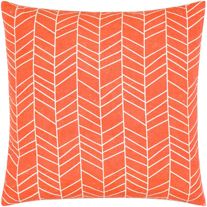 Asschat Bright Orange Pillow Cover