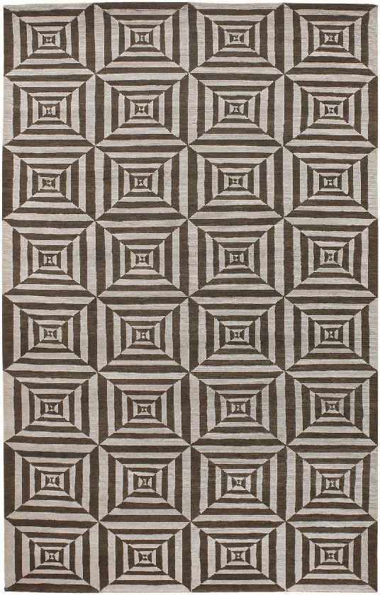 Kremmling Modern Brown/Beige Area Rug