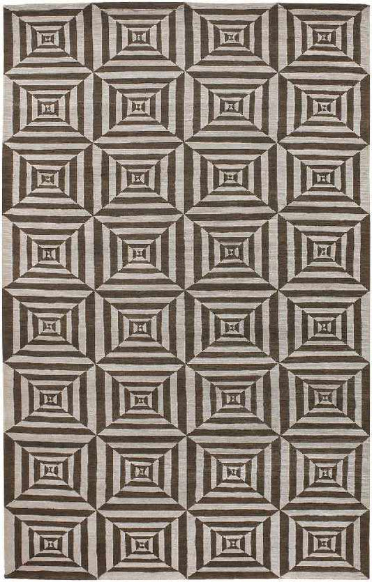 Kremmling Modern Brown/Beige Area Rug