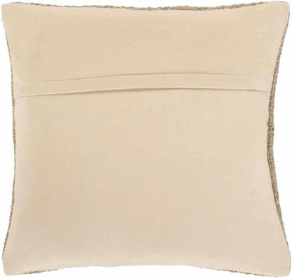 Benschop Taupe Pillow Cover