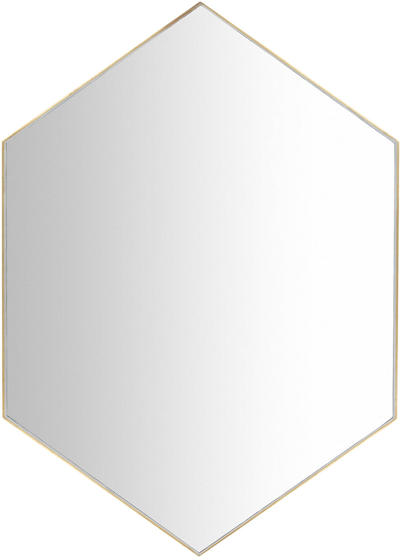 Heurne Modern Gold Wall Mirror
