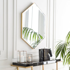 Heurne Modern Gold Wall Mirror