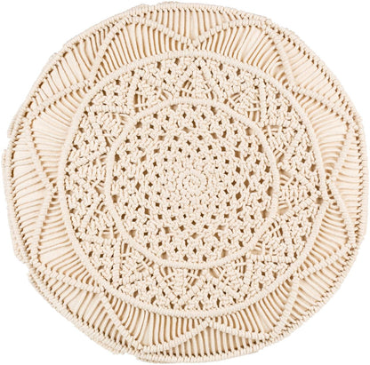 Oulu Cream Ottoman