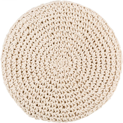 Kausala Cream Ottoman