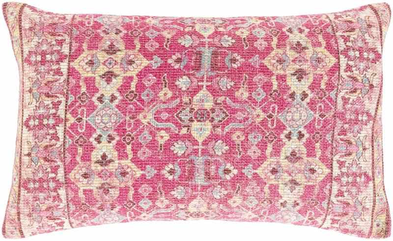 Mijdrecht Bright Pink Pillow Cover
