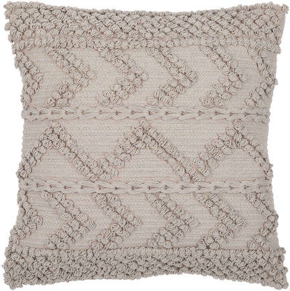 Mijnden Light Gray Pillow Cover